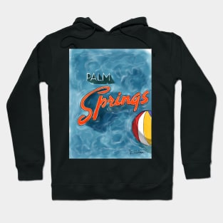 Palm Springs Pool Fun Hoodie